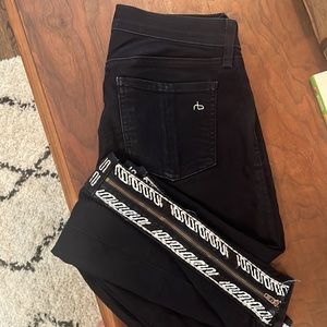 Rag & Bone mid rise skinny jeans